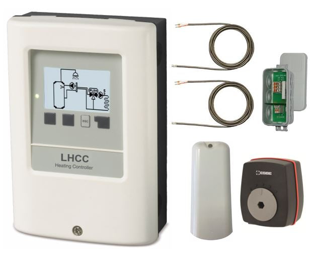 Sorel Heizungsregler | LHCC | 3 Fühlern + PWM Stellmotor + ext. Relais