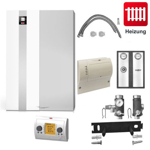 Ölheizung Wolf COB-29 29kW Öl-Brennwertkessel mit inkl. Speicher und Mischermodul MM