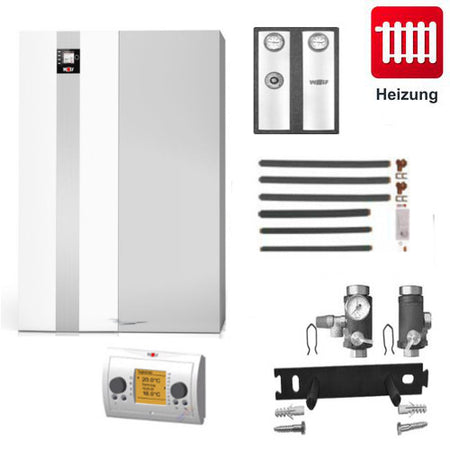 Ölheizung Wolf COB-20 20kW Öl-Brennwertkessel mit Speicher COB-TS, Heizkreis (Heizen)