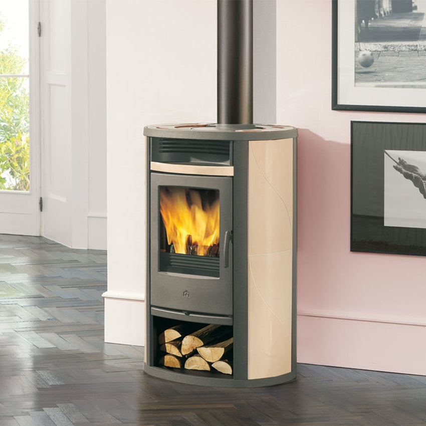 Edilkamin Holzofen Lilia | Keramik | 6,6 kW 