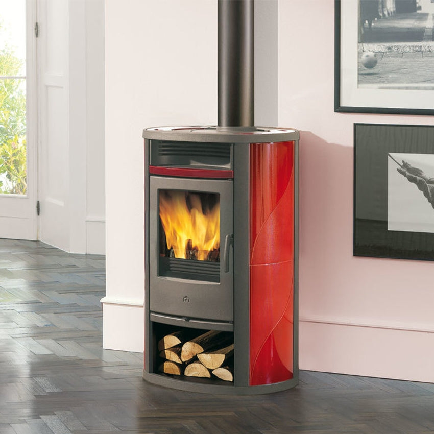 Edilkamin Holzofen Lilia | Keramik | 6,6 kW 