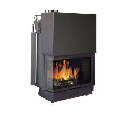 Edilkamin Kamineinsatz wasserführend Acquatondo 29 links