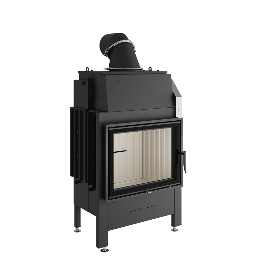 Spartherm Kamineinsatz varia 1V H₂O XL | 9 kW  Wasserführend 