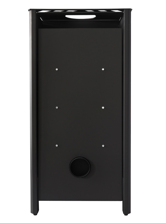 Warmwasserkaminofen | Liso II Euroteplo | 8 kW - back