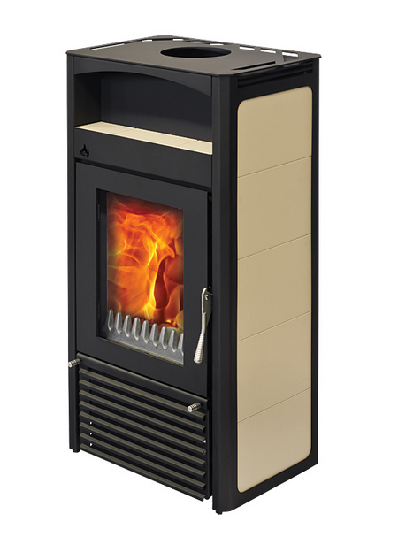 Warmwasserkaminofen | Liso II Euroteplo | 8 kW