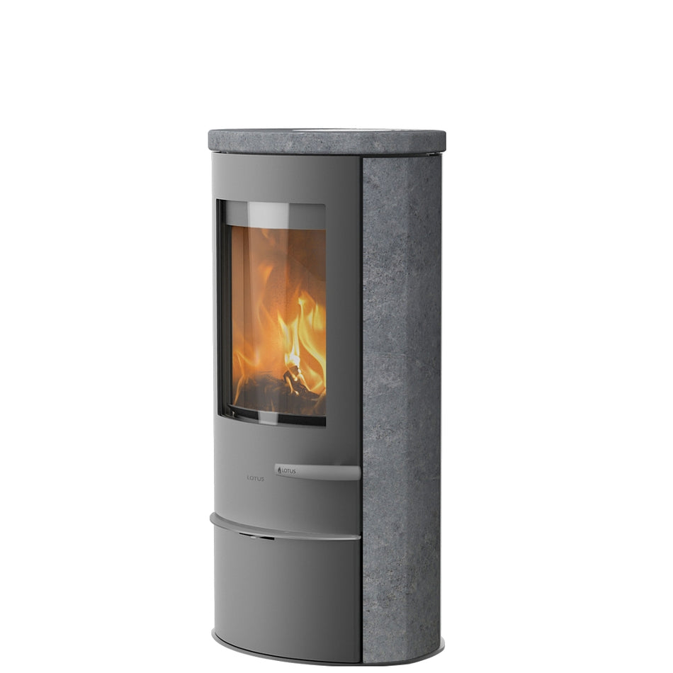 Lotus | Kaminofen Liva 5S | Speckstein | 5 kW