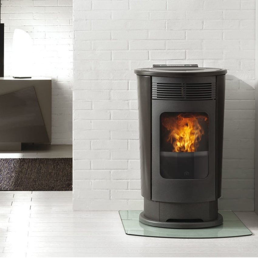 Edilkamin Logo | Keramik grau