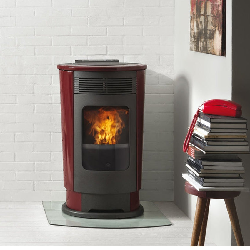 Edilkamin Logo | Keramik bordeaux