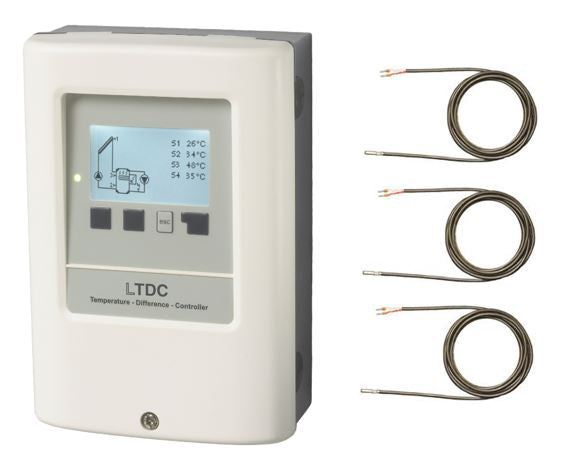 Sorel Solarregler | Kombination Elektroheizung | LTDC-E | 3 Fühler  ➔ Klimaworld.com