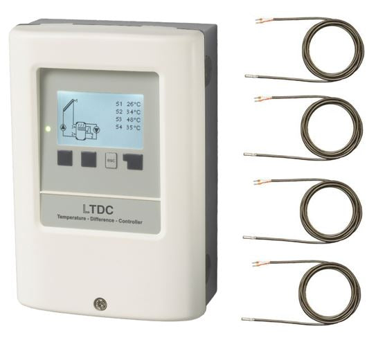 Sorel Solarregler | Kombination Elektroheizung | LTDC-E | 4 Fühler  ➔ Klimaworld.com