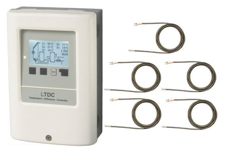 Sorel Solarregler| LTDC Version 3 (V3) | 5 Fühler