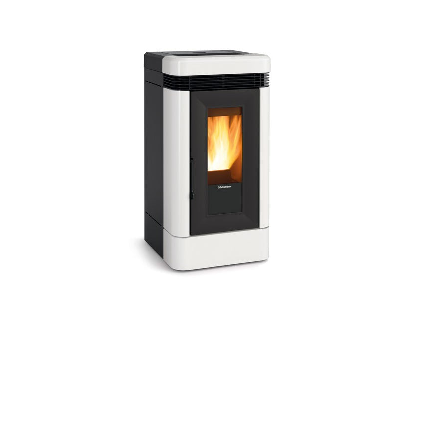 Extraflame Pelletofen Lucia in weiss
