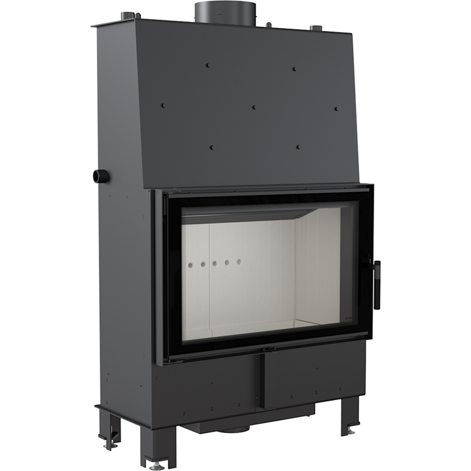 Kratki wasserführender Kamineinsatz Lucy PW 16 | 16 kW | LUCY/PW/16/W  ➔ www.klimaworld.com