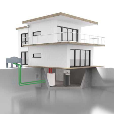 OCHSNER | Luft/Wasser-Wärmepumpe AIR 18 C11A | 287030V | BAFA