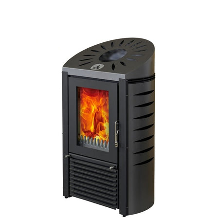 Warmluftkaminofen Mijava Baby Oval Barcelona 7 kW Euroteplo