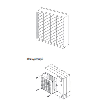 Mitsubishi | Luftleitblech | klein