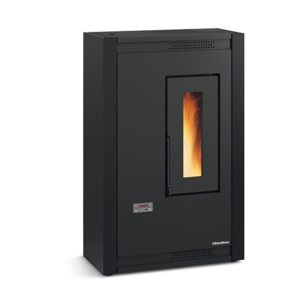 Extraflame Pelletofen Luisella Schwarz | 4,4 kW | Klimaworld.com