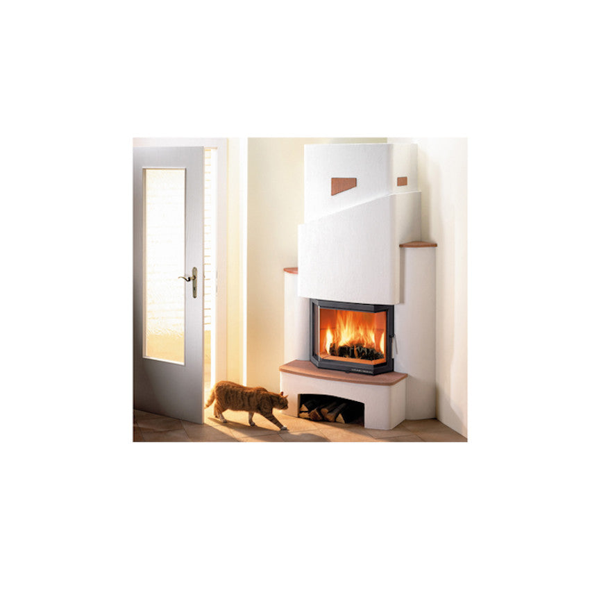 Haas+Sohn Kaminbausatz Lyon-II | Schiefer | Prestige-II | 8,0kW Ambientebild