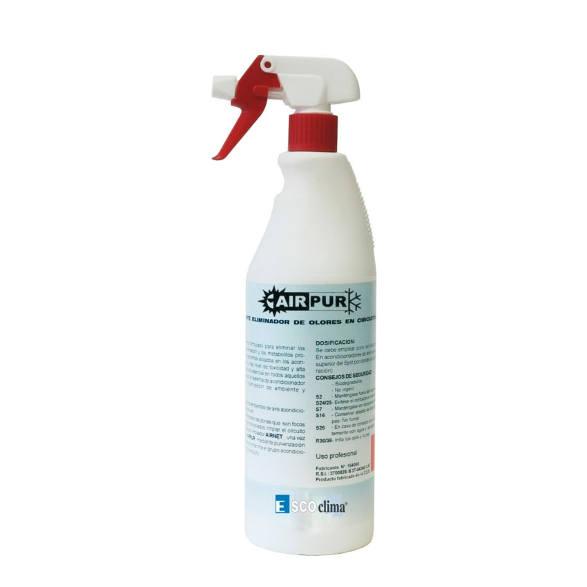 Geruchsentferner für Kühlanlage/Klimaanlage 750ml Zerstäuber AIRPUR