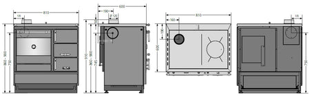 JUSTUS | Linz-81 2.0 | 7.0 kW | A | Maße