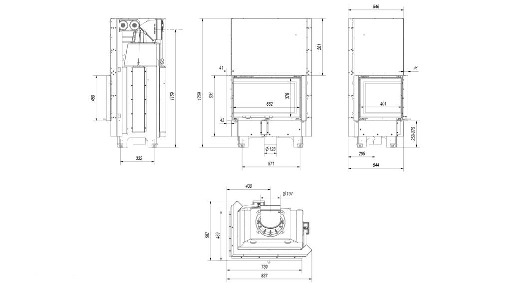 Technische Zeichnung - TFD7-HEL \1