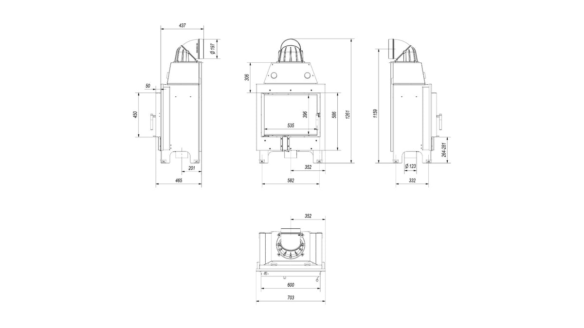 Technische Zeichnung - TFD7-K \1