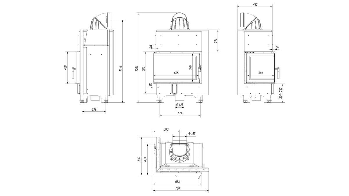 Technische Zeichnung - TFD7-KEL \1