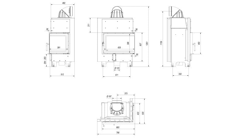 Technische Zeichnung - TFD7-KER \1