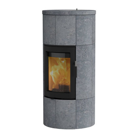 Lotus Maestro 1 Speckstein, schwarze Tür | klimaworld.com