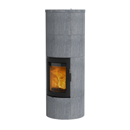 Lotus Maestro 2 Speckstein schwarze Tür | klimaworld.com