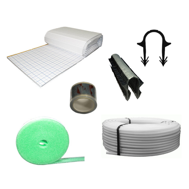 Maincor | Fußbodenheizung Tackersystem Basic Set | 15 VA | 80 m² | www.klimaworld.com