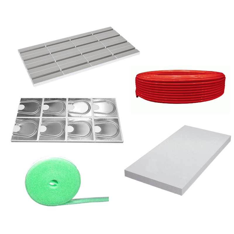 Maincor | Fußbodenheizung Trockenbausystem Basic | 12,5 VA | 100 m² | www.klimaworld.com