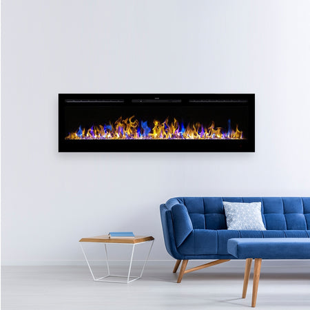 Aflamo LED Elektrokamin | Majestic 100 schwarz Ambiente | Klimaworld.com