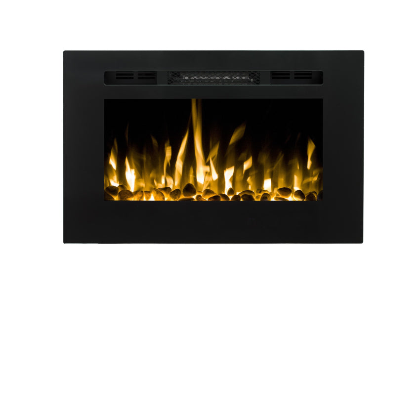 Aflamo LED Elektrokamin Majestic 26, orangene Flammen | klimaworld.com