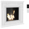 Kratki Biokamin March inkl. MDF-Verkleidung in weiß oder schwarz