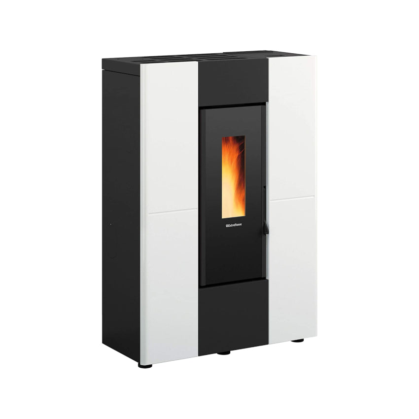 Extraflame Pelletofen Marilena Plus AD in weiss