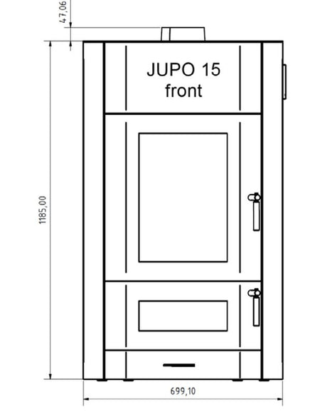 Wasser Holzvergaserofen JUPO Lohengrin Juratherm 18,5 kW Heizung-SET-1