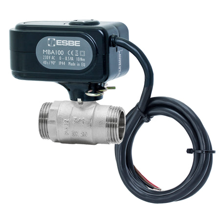 ESBE MBA122 Außengewinde Kugelhahn