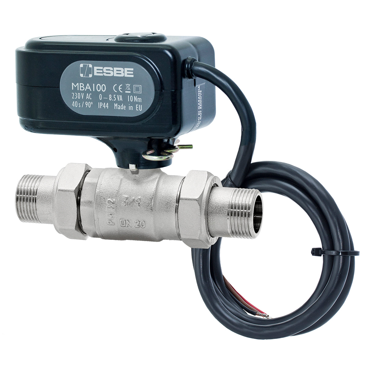 ESBE MBA122 Außengewinde inkl. Verschraubungsset