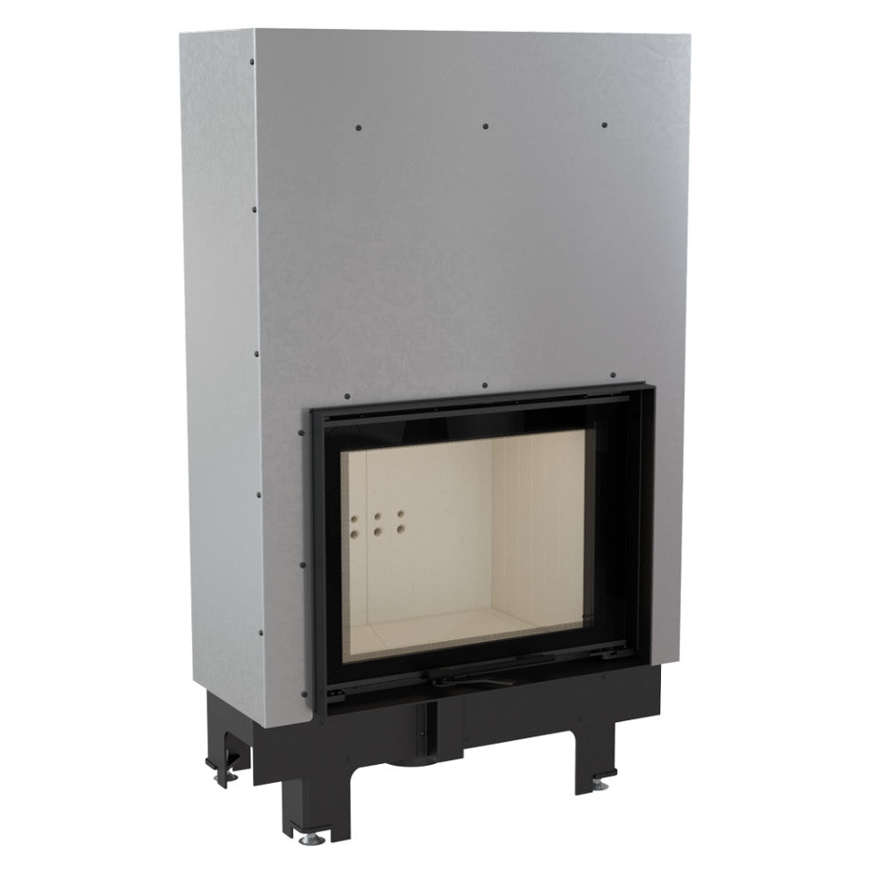 Wasserführender Kamineinsatz MBZ 13 PW mit Hebetür 13kW