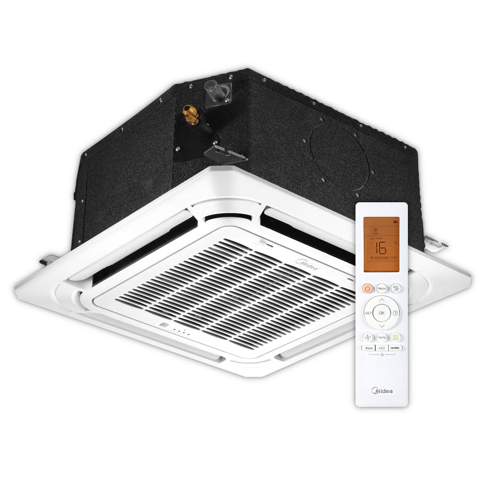 MIDEA | 4-Wege-Deckenkassette MCA3U-12FNXD0-ME + Blende | 3,5 kW