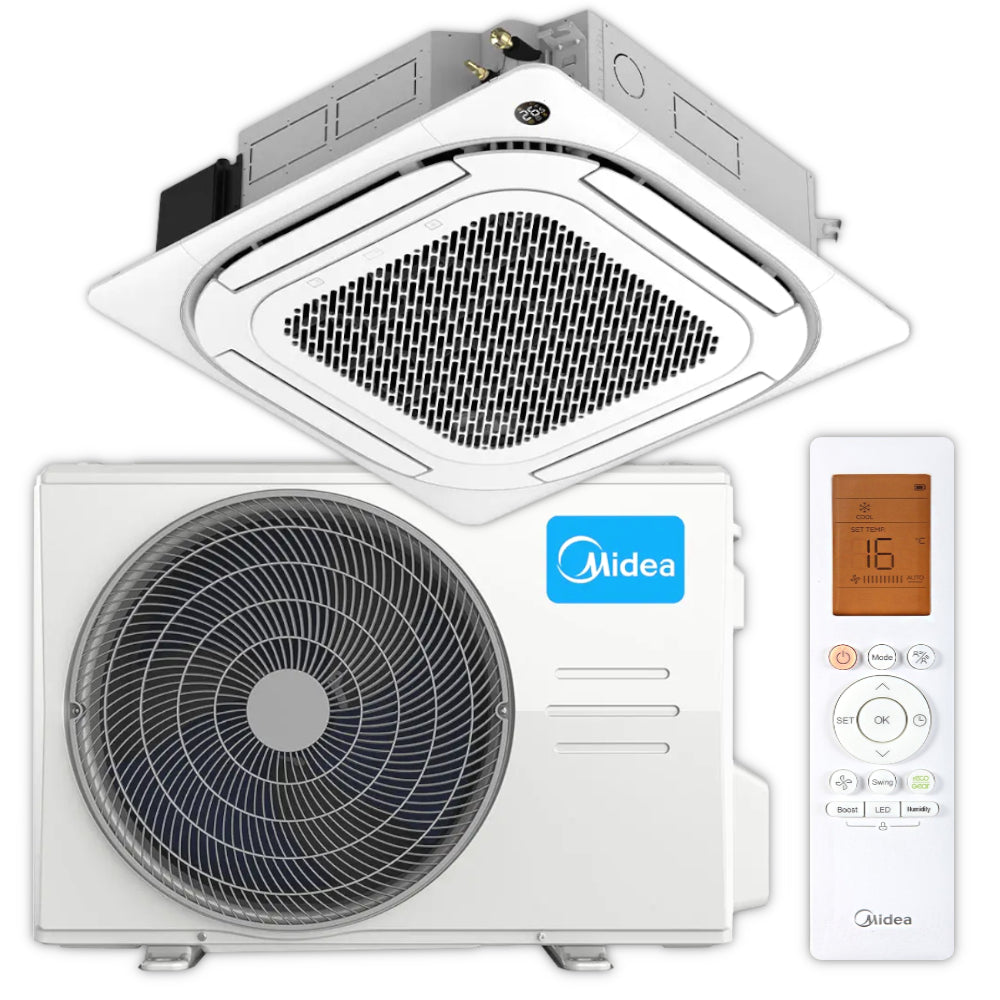 Midea Split Klimaanlage Decken Komplett-Set | Klimaworld.com