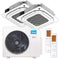 MIDEA Deckenkassetten-Set Multisplit | 2,6 kW + 5,2 kW