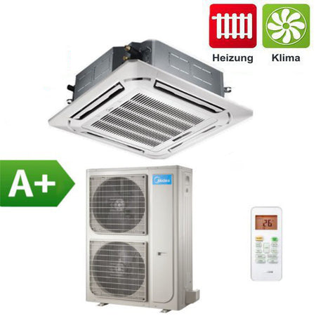 Klimaanlage Midea Super Slim 4-Wege Deckenkassette 