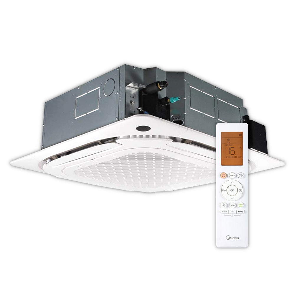 MIDEA | 4-Wege-Deckenkassette MCD1-24FNXD0-ME + Blende | 7,0 kW