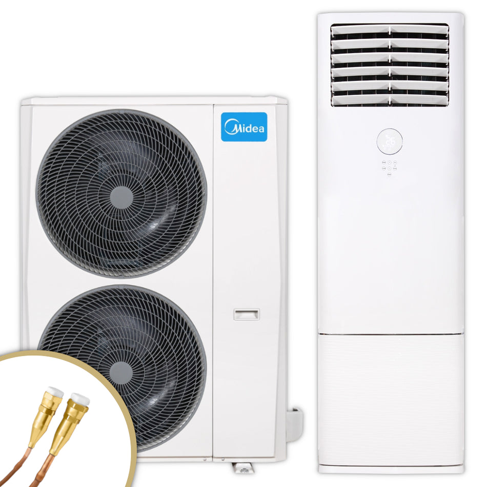 MIDEA mobile Spli Klimasäule Set MFG-48FNXD0, Aussengeraet und Säule | klimaworld.com