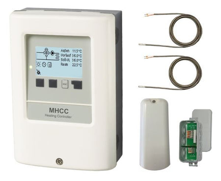 Sorel Heizungsregler | MHCC | mit 3 Fühlern + externes Schaltrelais ➔ Klimaworld.com