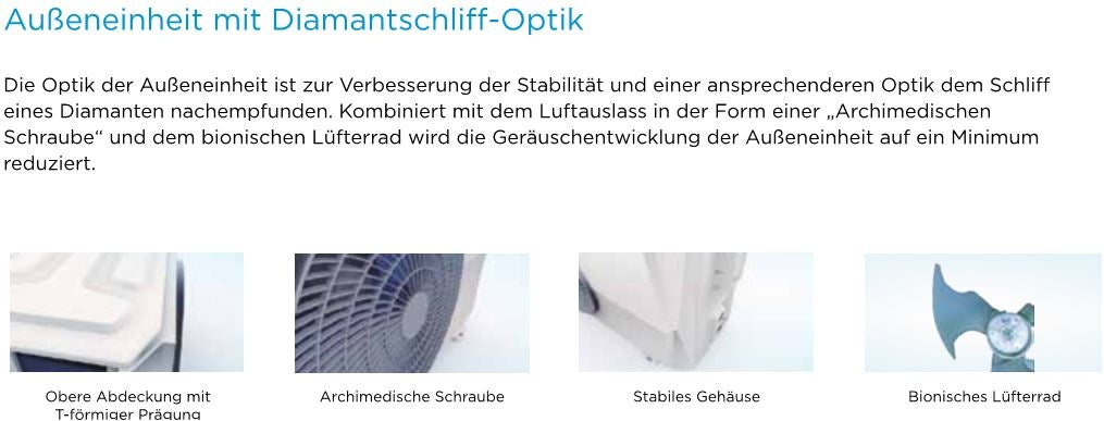 Midea BLANC PRO 35 OU mit 3,5 kW | Außengerät