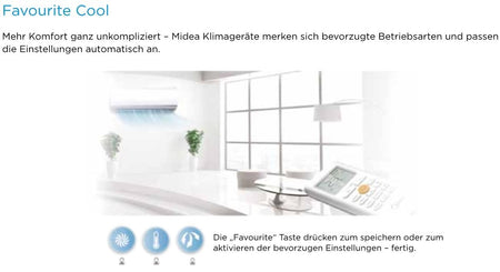 Klimaanalge A++ Midea Monosplit Inverter System Ultimate Comfort 