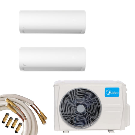 Midea Multisplit Klimaanlage Paket 2x Xtreme Save Pro 2,7kW | 3,5kW | Quick-Connect